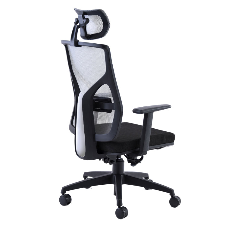 Silla Cool con Cabezal Base negra